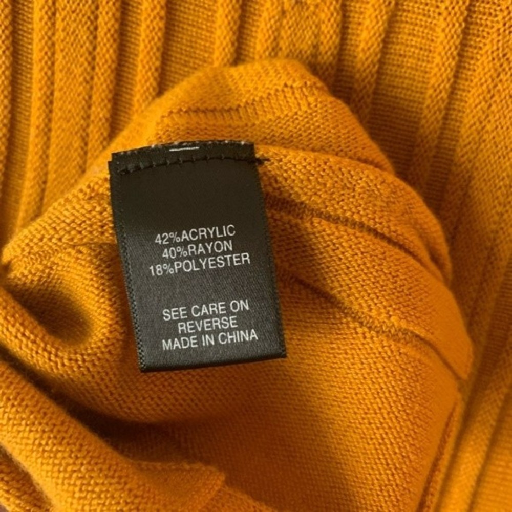 Torrid Mustard Yellow Sweater Knit Fluted Skater Dress Size:1X - Picture 5 of 8